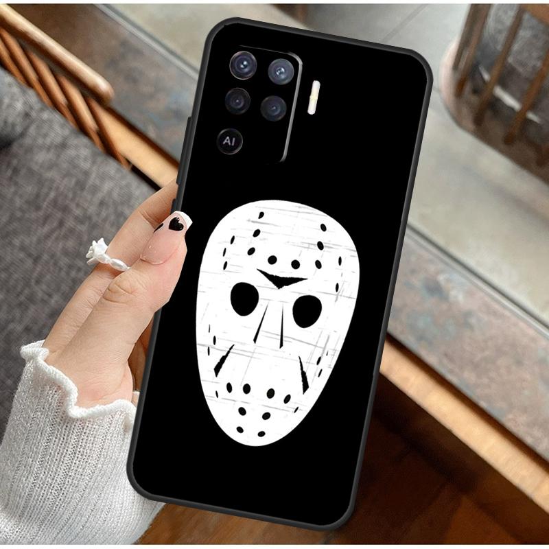 Horror Faces Phone Case For Oppo A74 A94 A54 A15 A18 A38 A58 A78 A98 A40 A60 A80 A16 A76 A96 A57S A17 A77