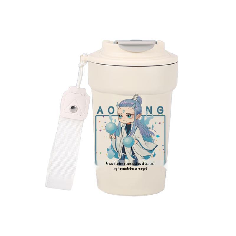 Xiao Yue Ya Nezha Cartoon 316 Stainless Steel Insulated Mug