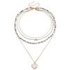 Cross-Border Jewelry, Bohemian Multi-Layer Handmade Beaded Neck Chain, Trendy Matching Women'S New Stacked Necklaces