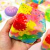 Square Anti-stress Squeeze Maltose Fidget Toy Gifts Squeeze Toy