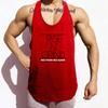 Muscleguys Men's Summer Fitness Sleeveless Vest Quick-dry Stretch Sportswear Running Training Undershirt T-shirt Bodybuilding Clothes Tide