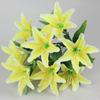 Multicolor Artificial Lilis Realistic Silk Flower Fake Flowers  Wedding Home Party Decor