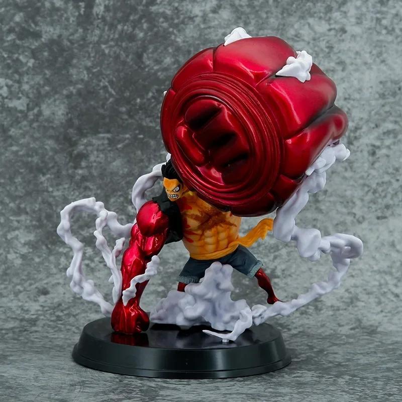 22CM Anime One Piece Luffy Gear 4 Figurine PVC Action Figure Adult Children Toys Japan Manga Kids Cartoon Gift