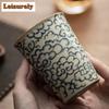 230ml Antique Ru Kiln Auspicious Cloud Cola Cup Large Capacity Master Tea Cup Brewing Tea Personal Mug Household Drinkware Gifts