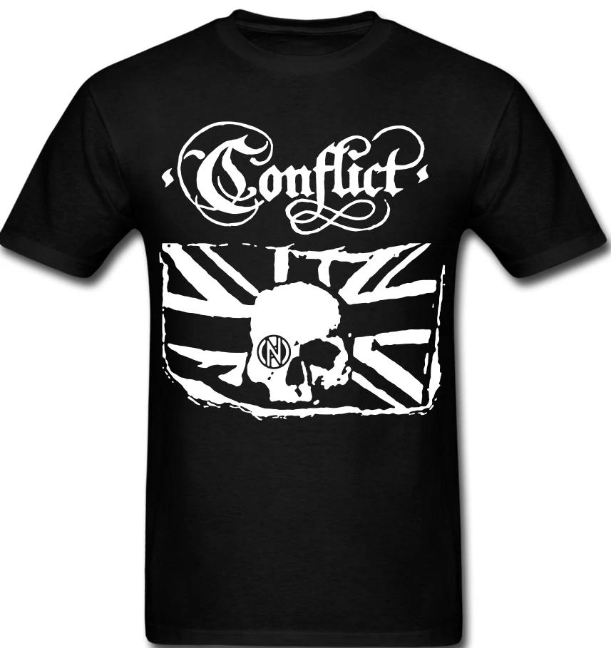 CONFLICT T shirt band Hardcore Punk Rock Ska Anarcho