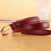 Fashion Ladies Belt Soft Women Belt Retro Style Leather Belt  Girls