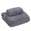 Oversized Coral Fleece Plaid Bath Towel - Absorbent & Quick-Drying for Home Use