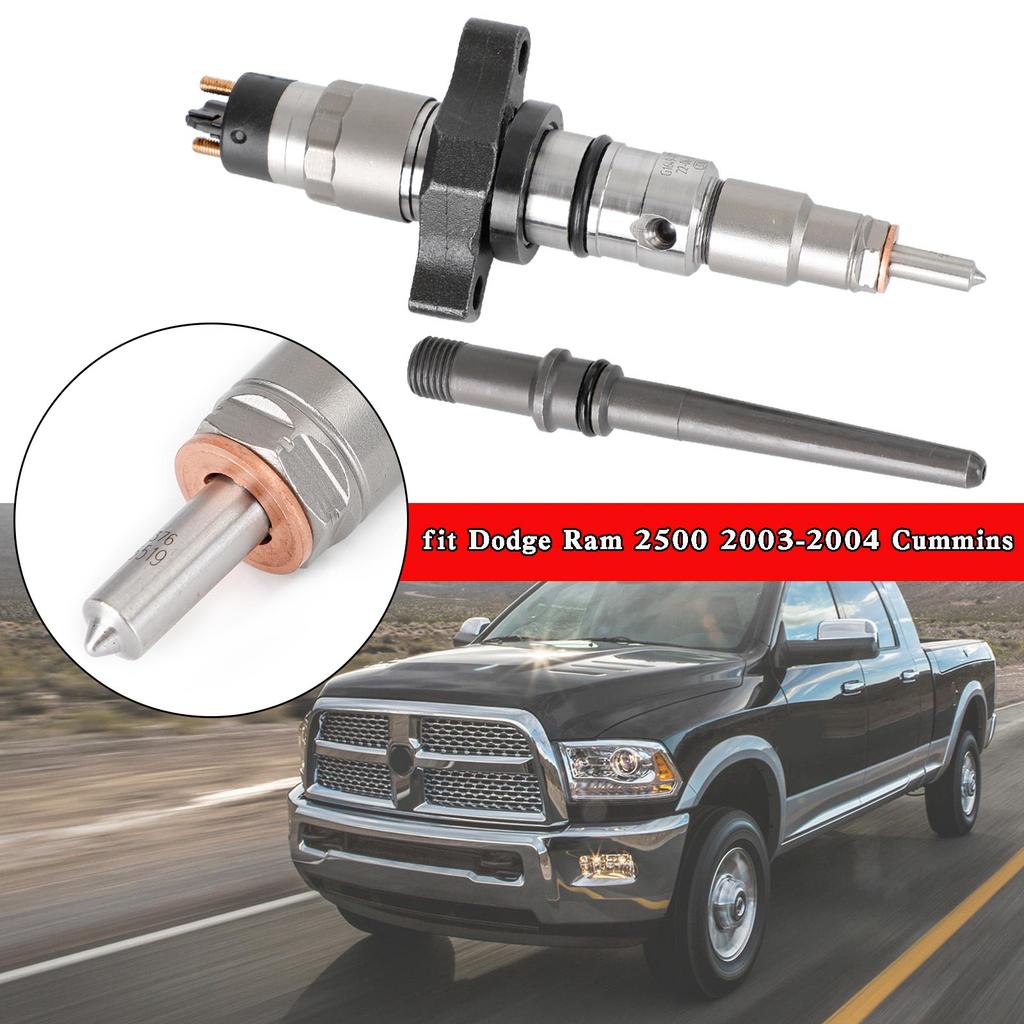 1PCS Common Rail Fuel Injector 0445120255 Fit Dodge Ram 2500 2003-2004 Cummins