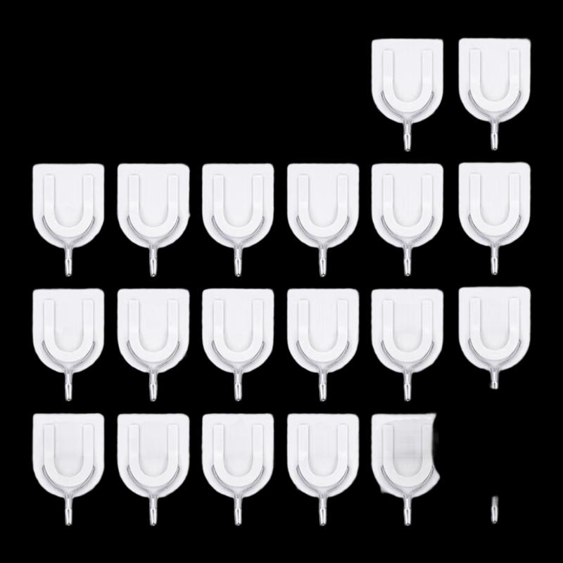 NHZHIW No-Drill Traceless Adhesive Hooks