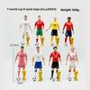 Soccer Fan Collectible Figures With Pvc Material For Desk Decor And Gift For Football Enthusiasts
