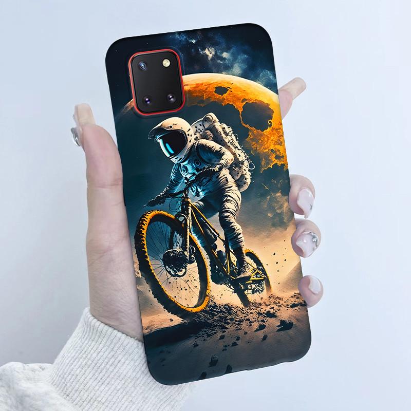 For Samsung Galaxy Note 10 Lite Case N770F Soft TPU Silicone Cover Cute Astronaut Panda Phone Case GalaxyNote 10Lite Coque Funda