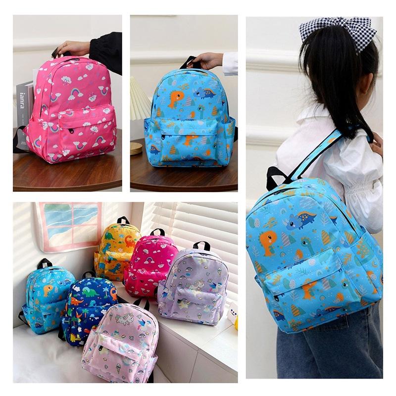 Cute Cartoon Kids Backpack With Simple And Stylish Design 2023 Korean Version Of Little Dinosaur Kindergarten Schoolbag