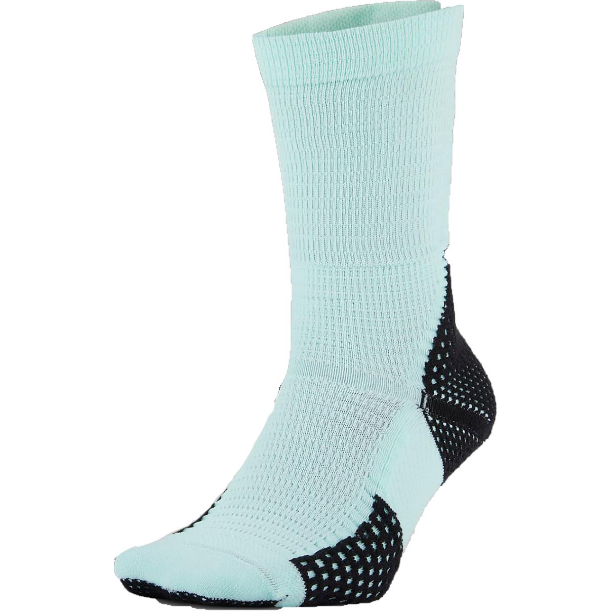Jordan Unicorn Crew Socks Unisex 1 Pack Mint Blue FZ3393-300 M
