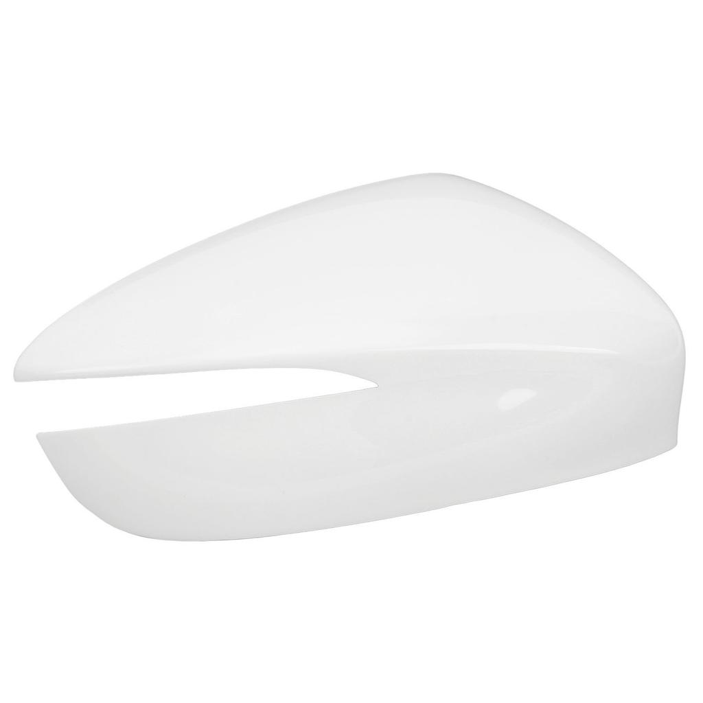 Side Mirror Cover Exterior Rearview Mirror Cover Cap Replacement for Mazda CX‑3 2015‑2019 Unpainted White