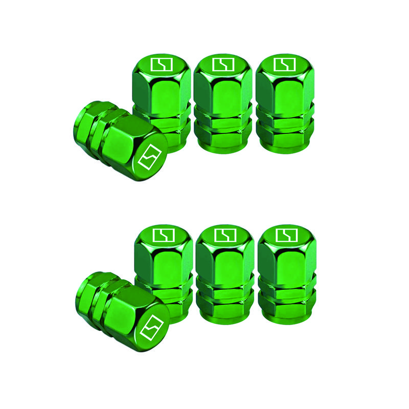 

4/8Pcs Car Wheel Tire Valve Stem Caps Dustproof Cover Decoration Auto Styling Accessories For Zeekr 001 MIX 009 007 Zeekr X 7X