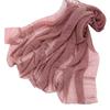 Women's Elegant Pleated Shawl Scarf, Lightweight Breathable Scarf with Beads, Versatile Sunscreen Shawl for Daily/Party