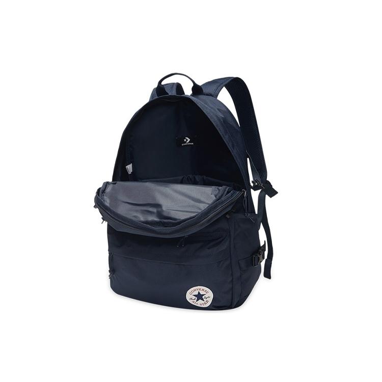 New Converse Polyester Backpack Regular Unisex Dark Night Blue 10017270-A02