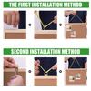 Cork Board Wood Framed Corkboard Decorative Hanging Pin Board for School Office Bulletin Board and Decorative Display