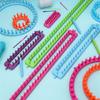 1 or 2 Set Knitting Tool Round Rectangular Knitted Loomed Set Knitting Frame For DIY Hat Scarves Easy Crafting Solution