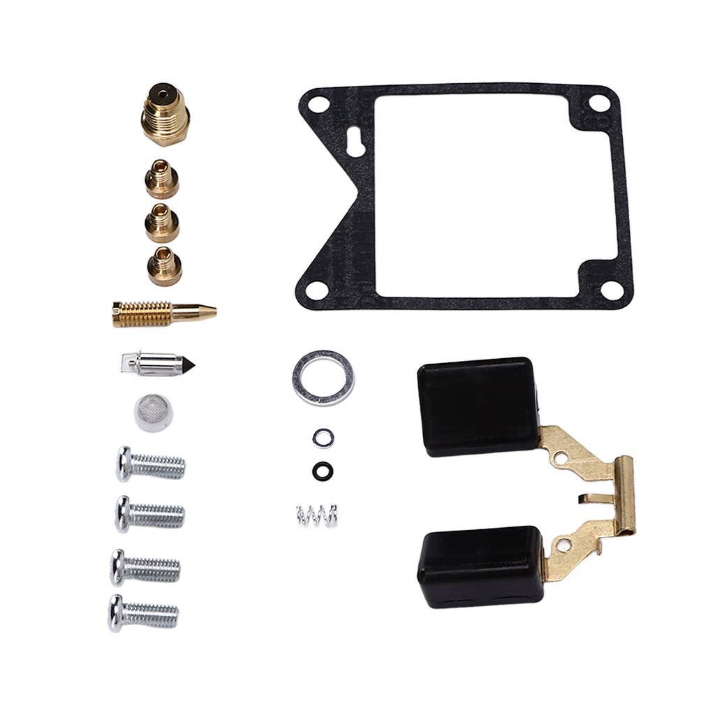 2 Set 34 Stück Vergaser Reparaturset mit Kraftstoffbecher Schwimmer 2416113 Ersatz für Virago 750 XV750 1981‑1983