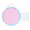 Kids Portable Potty for Boys Lightweight Multifunctional Foldable Travel Potty Children Folding Toilet for Outdoor Pink