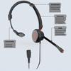 Newmine NM-HW107SX QD Series Call Center Headset (CN version)