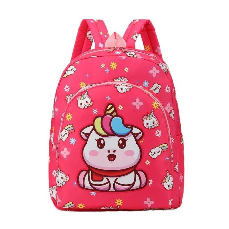 Adorable Cartoon Animal Toddler Backpack For Boys And Girls With Nylon Material