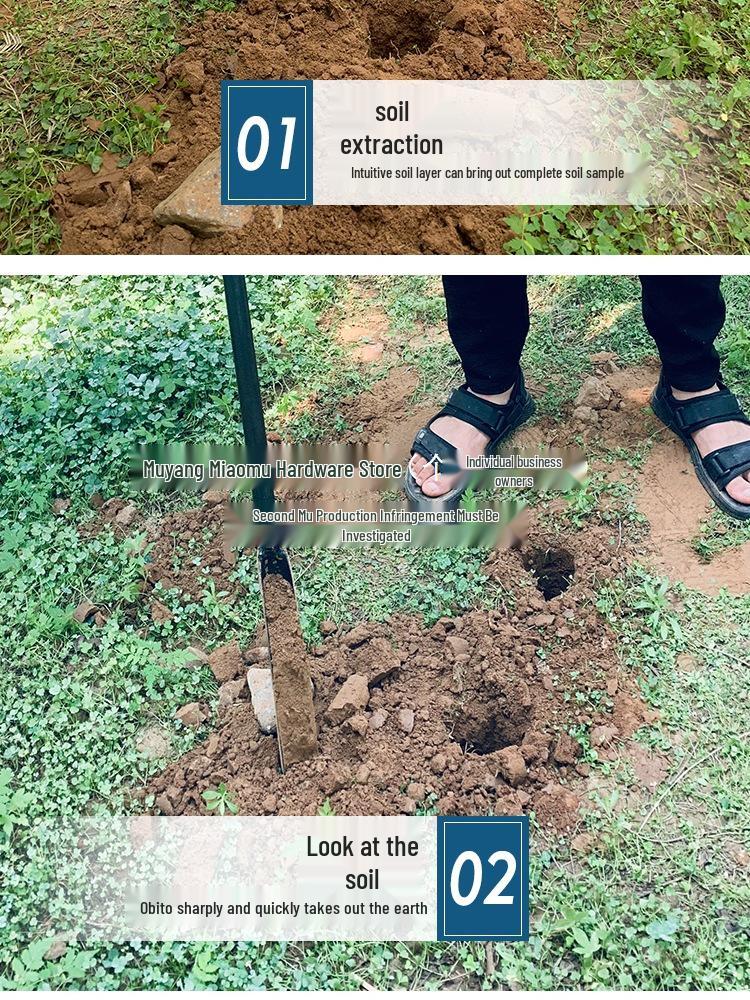 Luoyang Soil Sampling Shovel: Digging, Drilling, Pipe Laying, Archaeology, Utility Pole Holes