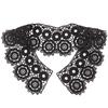 Lace Embroidered Collar Circumference Flower Piece Milk Silk Embroidered Hollow Fake Collar, Water-Soluble Collar, Shoulder Collar Corsage Accessories