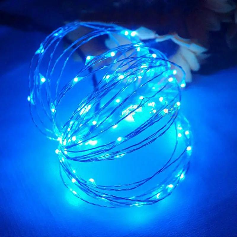 1Pack Fairy Light String Led Copper Wire String Light 1/2/3/5/10M Battery Powered For Bedroom Garden Party Wedding Decoration