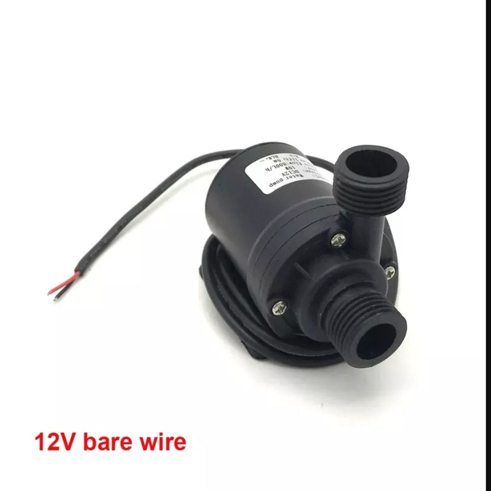 

Noise Multifunctional wear-resisting Solar Brushless Motor Water Pump Submersible Water Pool Pump 12V bare wire