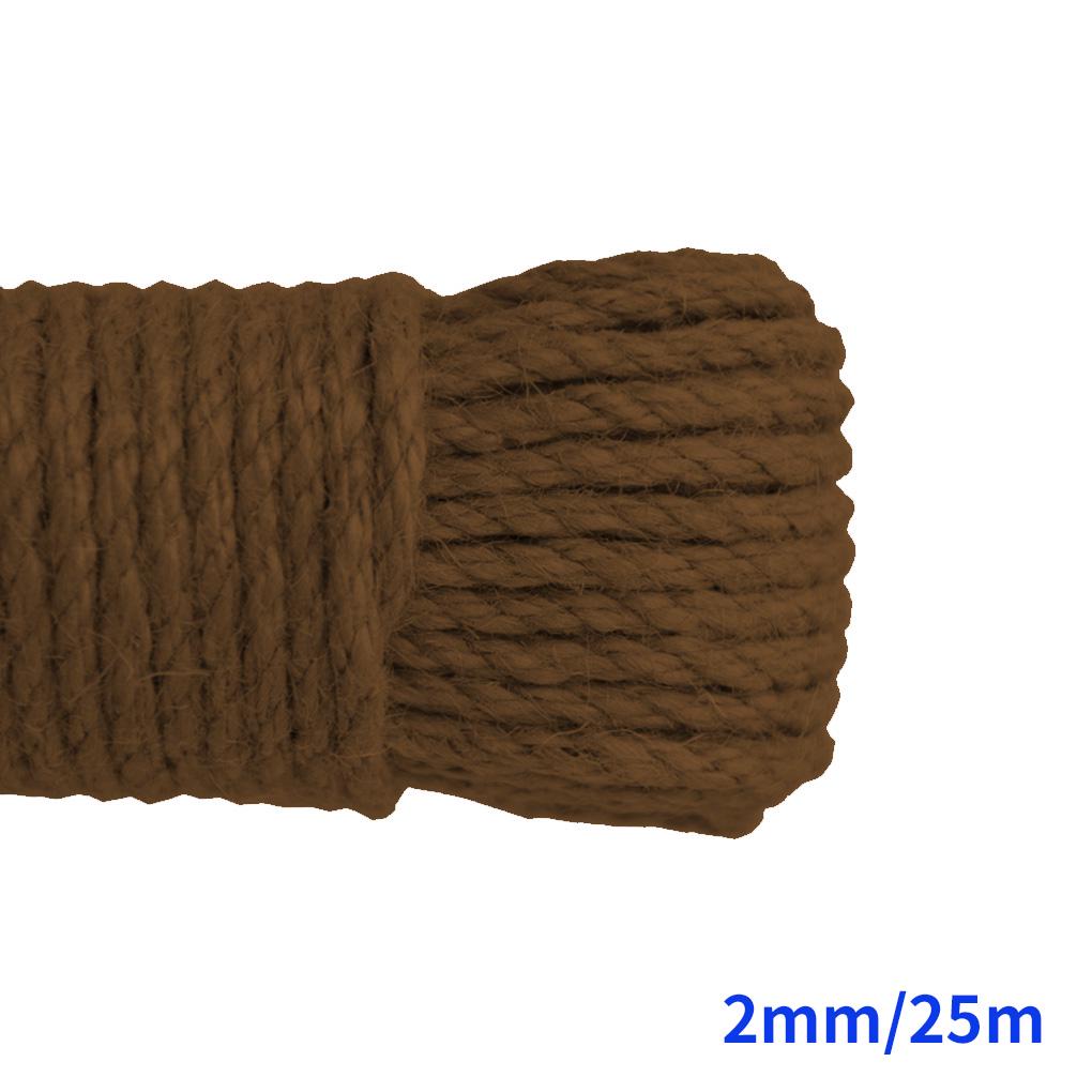 Color Hemp Rope Roll Twine String Cord DIY Handmade String Accessories Craft