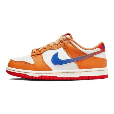 Dunk Low GS Hot Curry Gyerek Sneaker Narancs Vitorla Egyetemi Piros DH9765-101