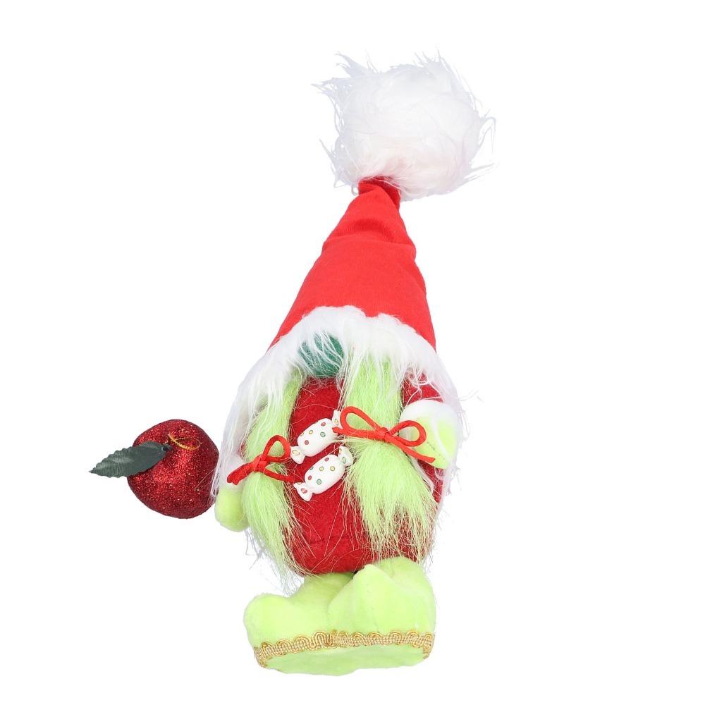 Christmas Decorations Dwarf Elf Doll Padding Cotton GreenHaired Plush Doll Plush Doll Festival