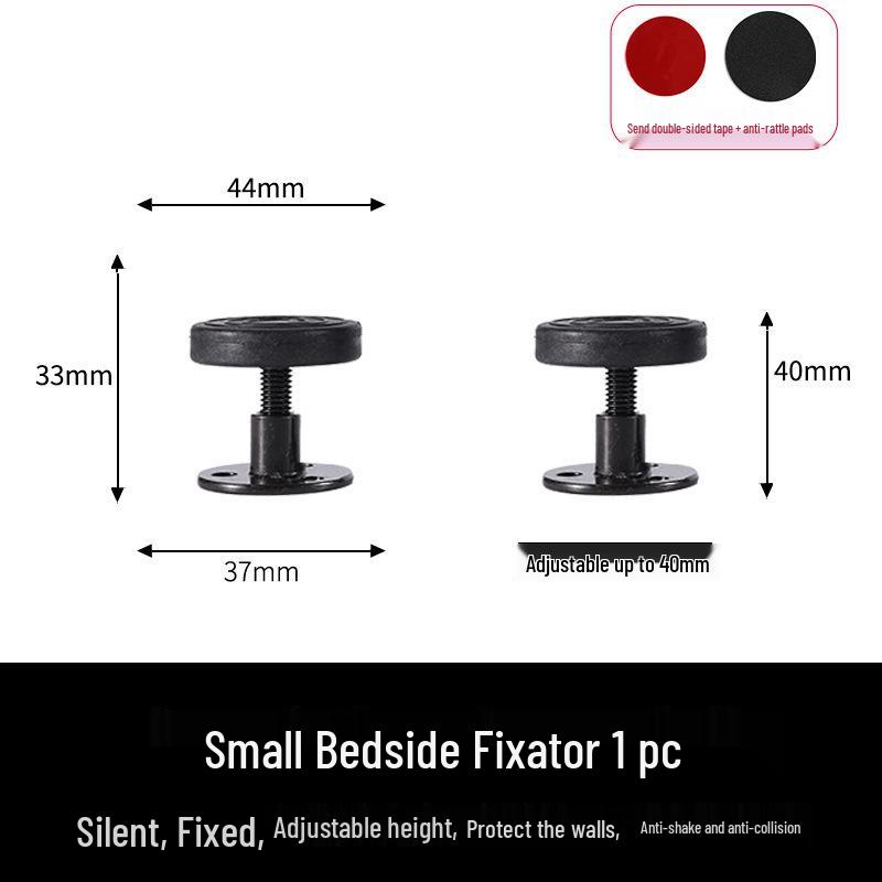 Regulowany Stabilizator Zagłówka Łóżka - Przeciwwstrząsowy, Przeciwko Kołysaniu, Przeciwskrzypiąca Podkładka Ścienna