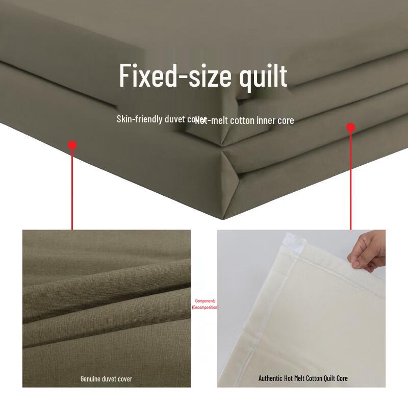 Military Training & Dormitory Canvas Quilt