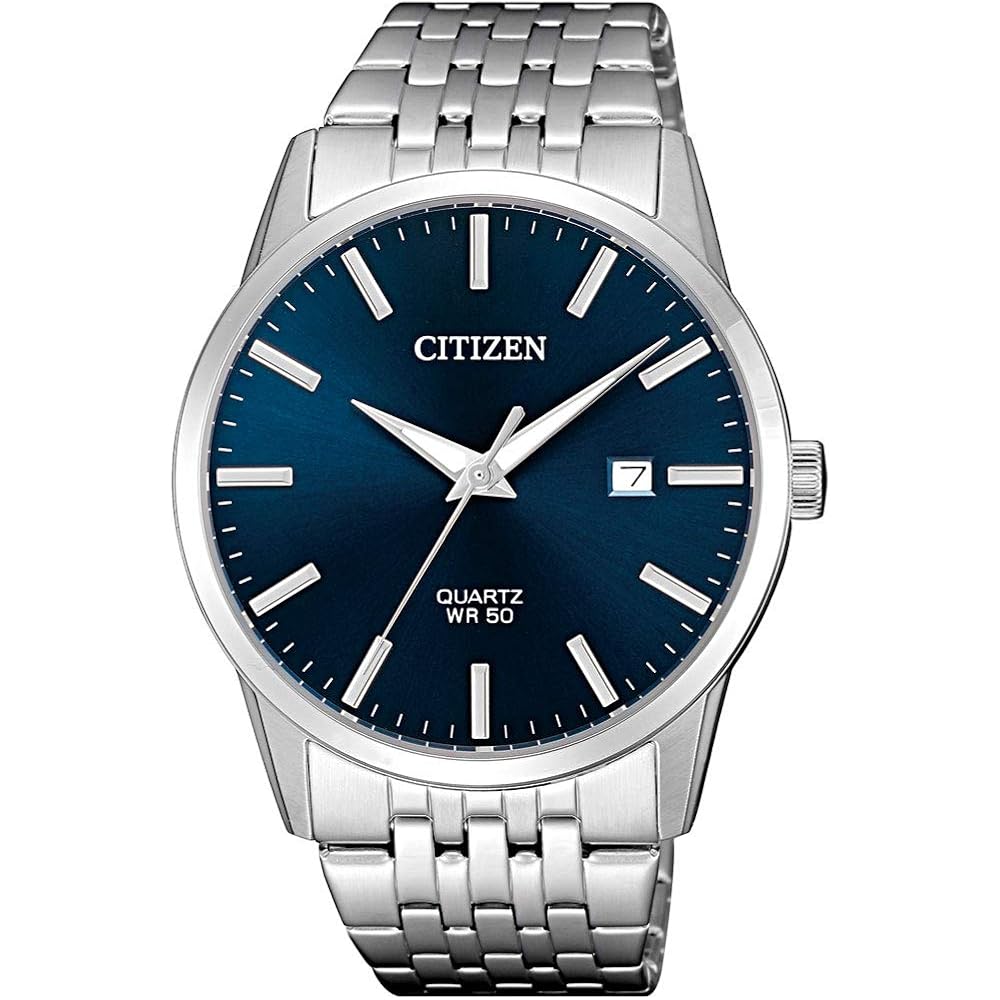 [Citizen] CITIZEN Quartz Men s Watch BI5000-87L Blue Dial, Silver, International Model [Parallel ...