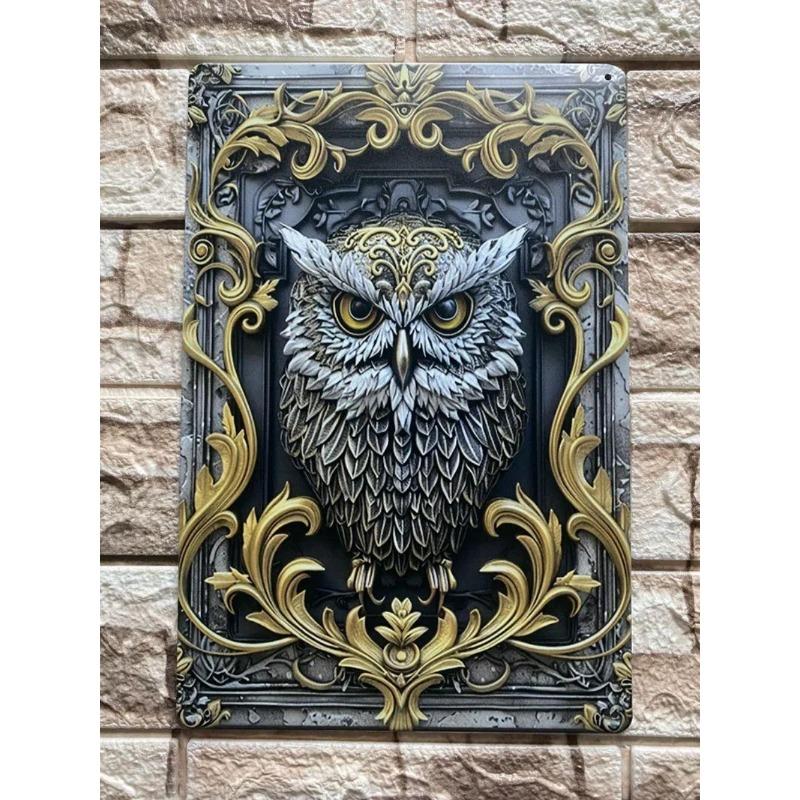 Vintage Samurai Metall Wandkunst, Küchen Bar Café Dekor Schild