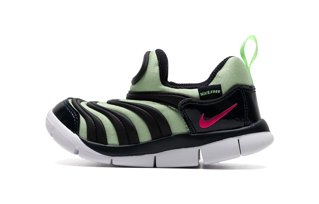 

Nike Dynamo Free Low top Toddler Shoes Black Green Infant And Toddler 343938-440 21