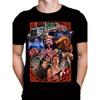 Men's Big Trouble Little China T-Shirt - 100% Retro Movie Tee with Gothic Horror Print & Iconic Logo, Short Sleeve Casual Shirt for all-Season Wear,