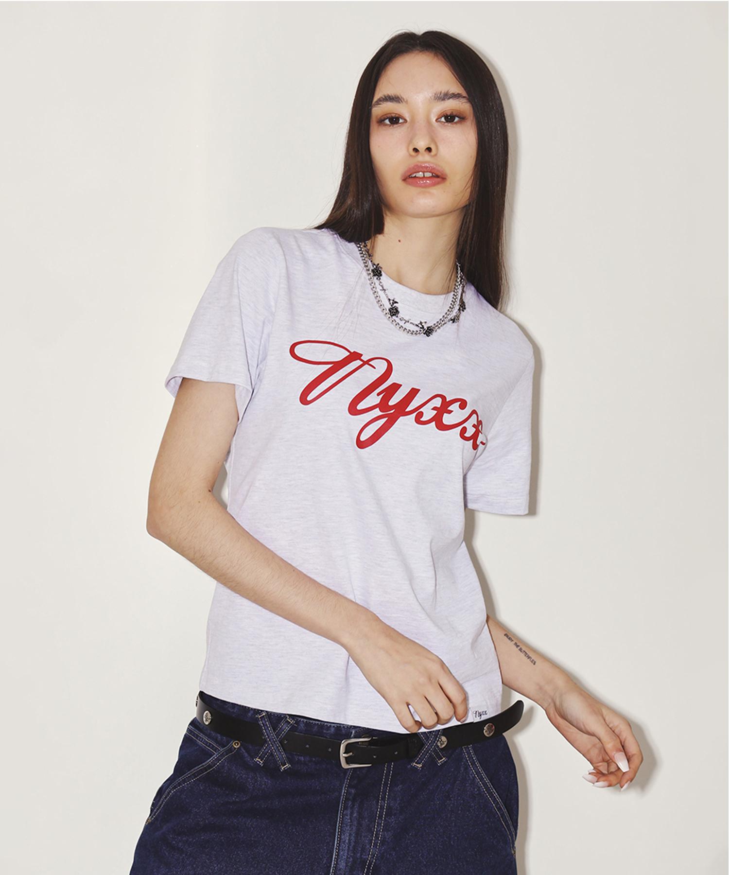 Nyxxx Basic Logo Tee Heather Gray Reference/Free