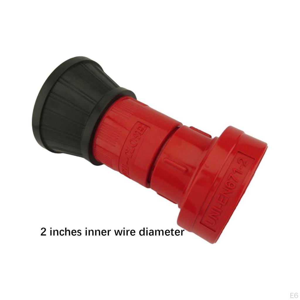 Fire Hose Nozzle Equipment Accessories Garden Watering Easy To Install Outdoor Use Versatile