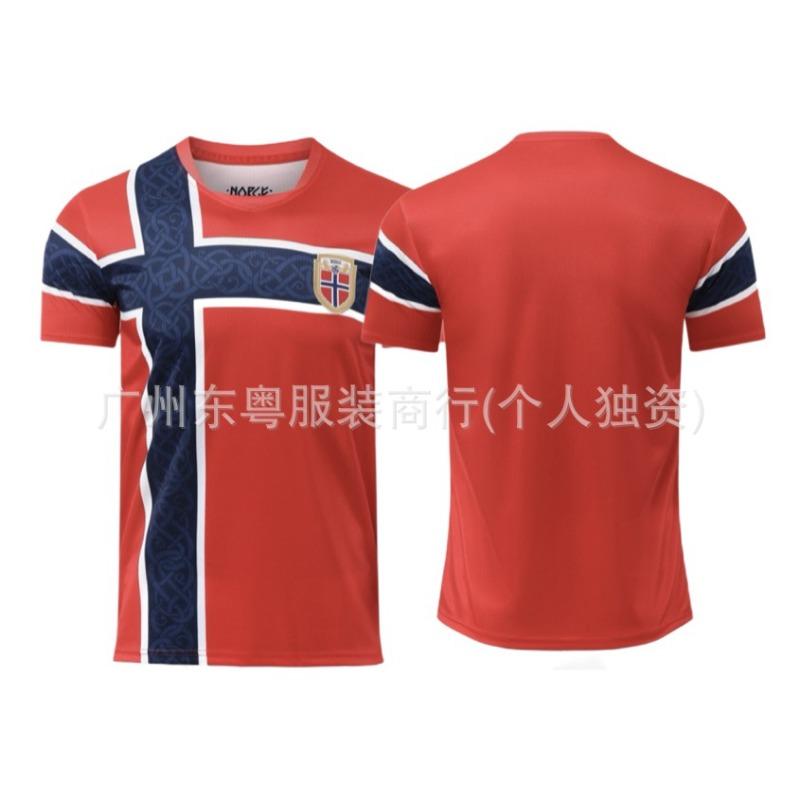 New Bar West Argentina Portugal Teeth France Belgium Jersey Adult Football Suit Club Short Sleeve T-Shirt