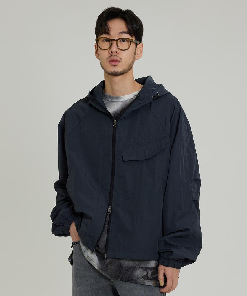 Otherfits 2-Way Hooded Jacket (Charcoal)