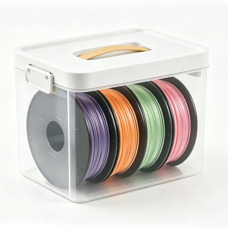 Iterative Space 3D Printer Filament Storage and Drying Box