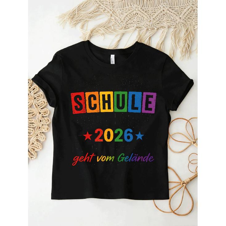 Primary School Finished Graduate Primary School Graduation 2026(2) Overseas Printing Y2K Oversized Unisex T-Shirt For Men Women Retro 2000S Streetwear