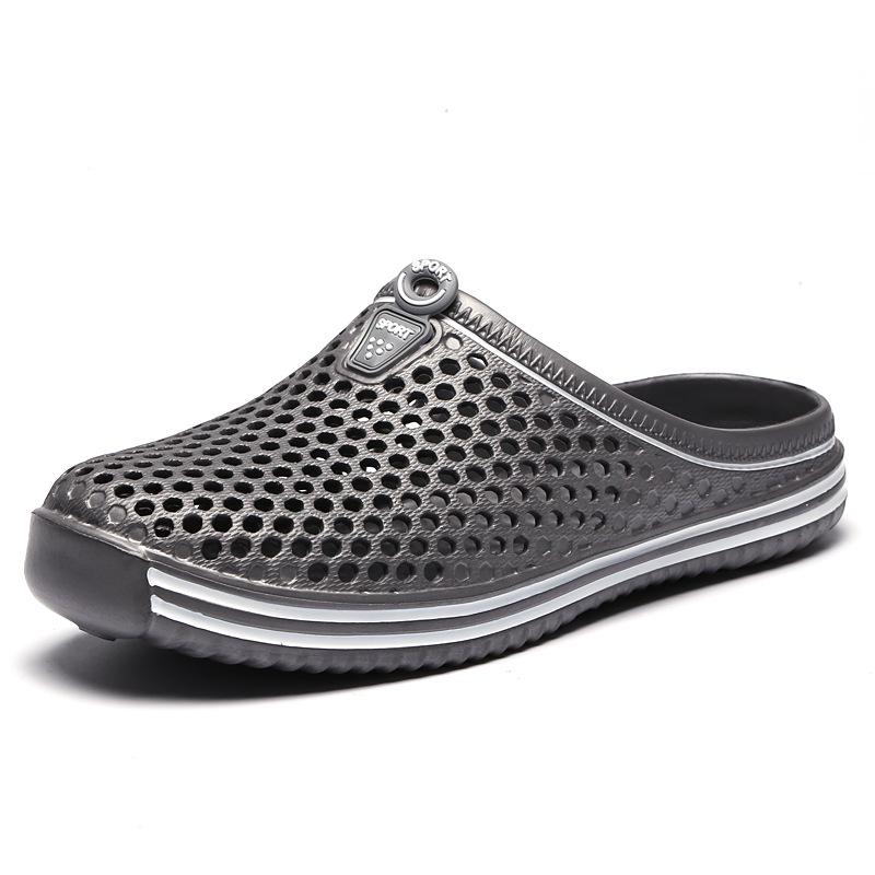 Plus Size Breathable Men's & Women's Lightweight Hollow Slippers with Soft Sole