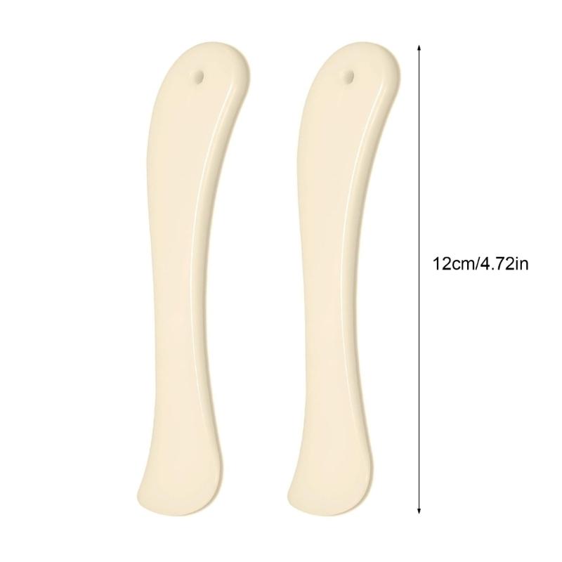 2Pcs Fabric Creaser Tool ABS Bone Folder Paper Creaser Sewing Creasing Tool for Quilting Bookbinding Art Craft Project