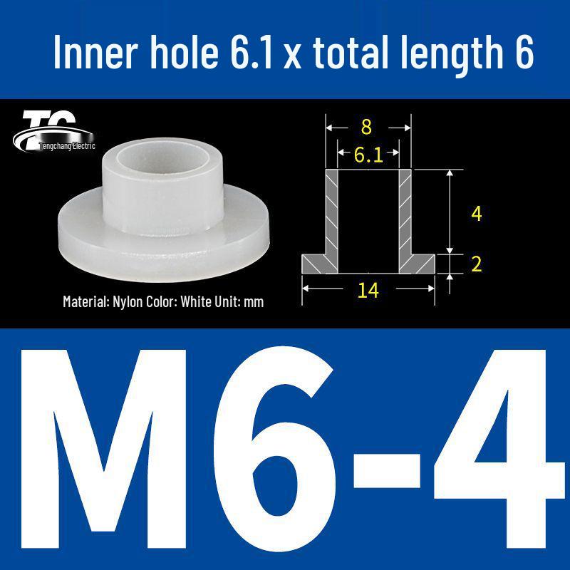 Insulating Nylon Bushings & Gaskets: T-Type, Stepped, Grooved Washers & Hinges for Window Protection