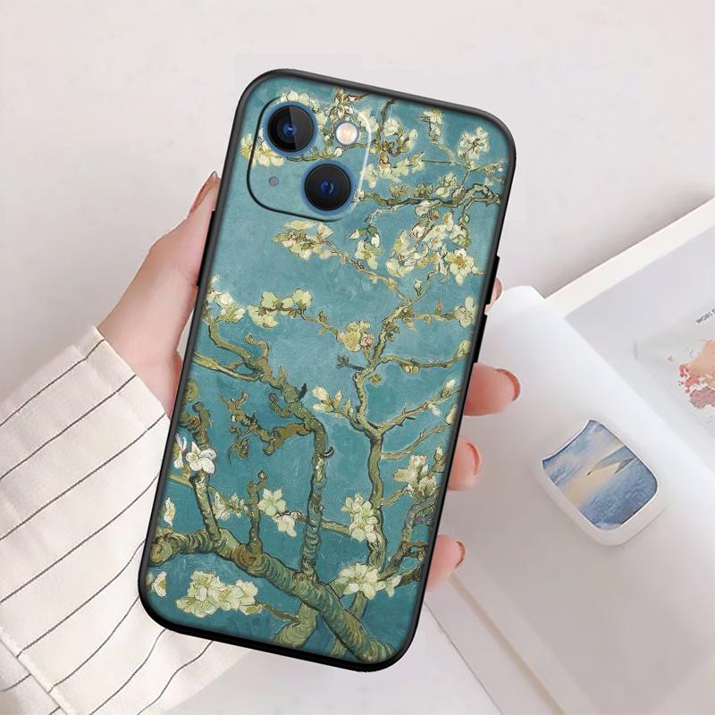 Starry Night Van Gogh Painting Phone Case for OPPO A3 Pro A72 A74 A76 A77 A77S A78 A79 A94 A95 A96 A18 A40M A58